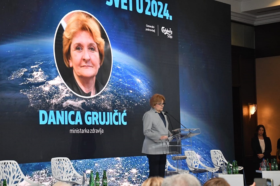Министарка Грујичић на конференцији “Свет у 2024”