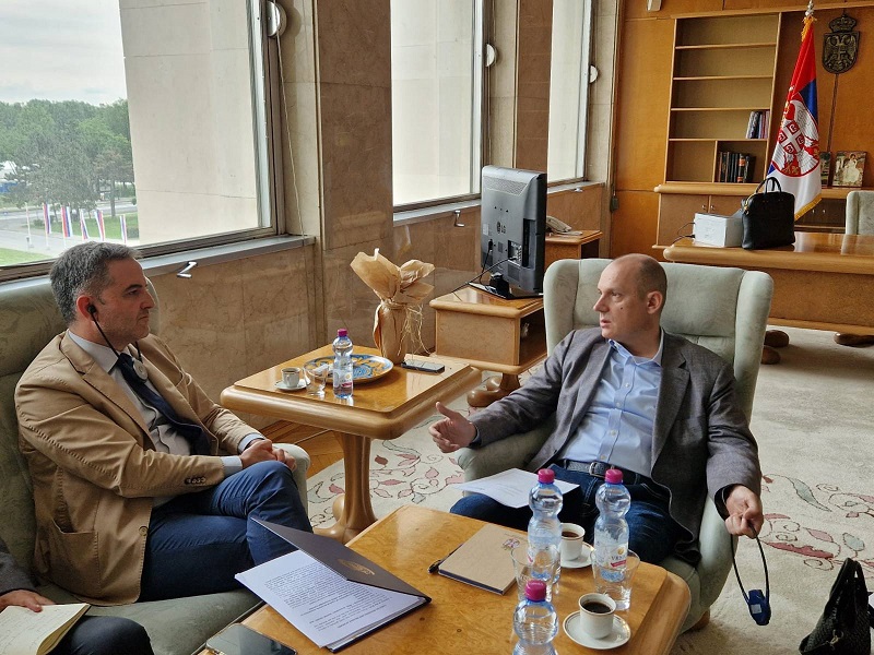 Министар Лончар разговарао са шефом Канцеларије  Светске здравствене организације у Србији